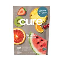 Electrolyte Drink Mix Cure Hydration Tropical 8 pacotes