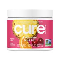 Electrolyte Drink Mix Cure Hydration Tropical Punch 28 Serv