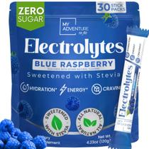Electrolytes Powder My Adventure to Fit Blue Raspberry, pacote com 30 Electrolytes Powder My Adventure to Fit Blue Raspberry, pacote com 30