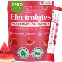 Electrolytes Powder My Adventure to Fit Watermelon Candy, pacote com 15