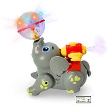 Elefante Brincalhao Braskit Brinquedo Bate e Volta com Som Luz Movimento Elefante Brincalhao Braskit Brinquedo Bate e Volta com Som Luz Movimento