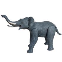 Elefante Brinquedo Forest Animals Boneco Articulado Em Vinil Silmar