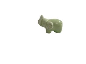 Elefante ceramica verde bf1681