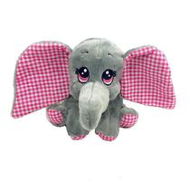 Elefante De Pelúcia 20 Cm Cinza