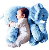 Elefante de pelúcia almofada bebê 60cm antialérgico