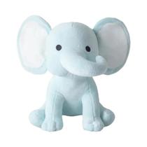 Elefante De Pelúcia Colorido E Macio 25cm Brinquedo Fofo Rosa Azul Roxo Arco-Íris