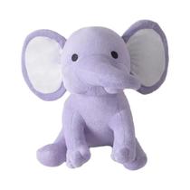 Elefante De Pelúcia Colorido E Macio 25cm Brinquedo Fofo Rosa Azul Roxo Arco-Íris