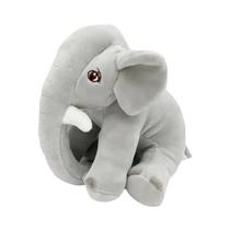 Elefante de Pelúcia Enfeite 20cm - Brinquedo de Pelúcia para Bebê - Presente para Festas