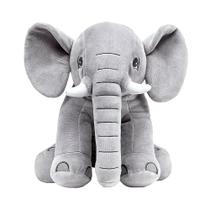 Elefante de Pelúcia para Bebês 30cm Original Buba