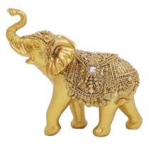 Elefante Decoratico C/ Glitter 9,5cm - Puri Decorações