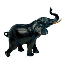 Elefante Decorativo cor Chumbo - Master Decor
