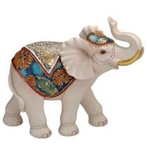 Elefante Decorativo Em Resina - 23X21Cm - Le Classic Decor
