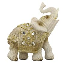 Elefante Decorativo Em Resina Estatueta Indiano Sabedoria Sorte Elf-WX - Luthi Comércio de Presentes