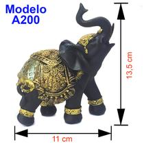 Elefante Decorativo Em Resina Indiano Sabedoria Sorte - Luthi Comércio de Presentes