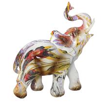 Elefante Decorativo Em Resina Indiano Sabedoria Sorte Z200