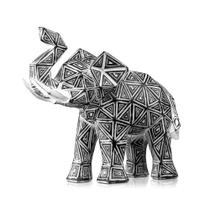 Elefante decorativo geométrico up home - ud353 - MULTILASER