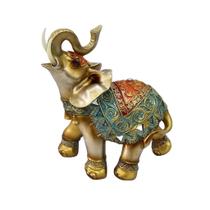 Elefante decorativo indiano em resina