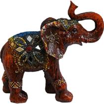 Elefante Efeito Madeira Manto Azul - F81237 Elefante Efeito Madeira Manto Azul - F81237