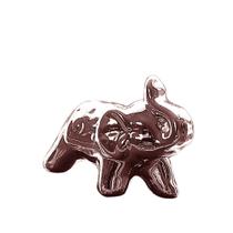 Elefante Em Cerâmica Médio Rosa - 9cm