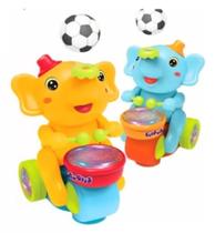 Elefante Equilibrista Musical E Led Brinquedo Interativo Infantil Sensor Inteligente - Toy King