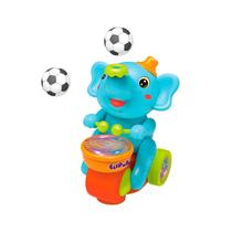 Elefante Equilibrista Musical Luzes E Som Brinquedo Infantil