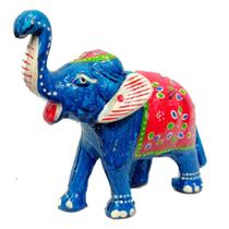 Elefante Indiano 15 Cm Pintado Elefante Indiano 15 Cm Pintado