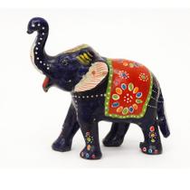 Elefante Indiano 15 Cm Pintado Elefante Indiano 15 Cm Pintado