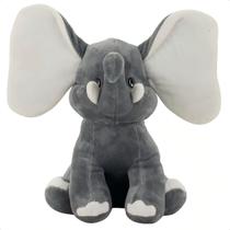 Elefante Infantil para Presente Pelúcia Macio fofinho 21cm