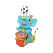 Elefante Malabarista Musical com Luzes - Braskit