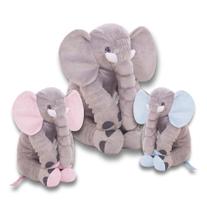 Elefante Pelúcia Almofada Bebê Travesseiro Antialérgico Decorativo Infantil