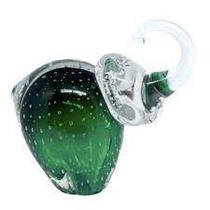 Elefante Verde Folha 18cm Simbolize Prosperidade e Elegância no Seu Ambiente Elefante Verde Folha 18cm Simbolize Prosperidade e Elegância no Seu Ambiente