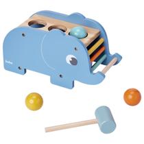 Elefantinho Brinquedo Bate Martelo Método Montessori Sensorial Educativo Infantil Buba Elefantinho Brinquedo Bate Martelo Método Montessori Sensorial Educativo Infantil Buba