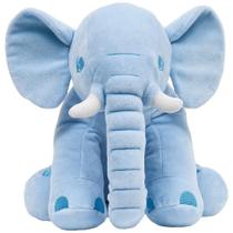 Elefantinho de Pelúcia Azul - Buba