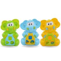 Elefantinho Ted Brinquedo Didático -Cores Diversas Jp Brink