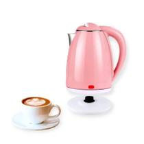 Elegância Azul: Chaleira Elétrica 2L em Aço Inoxidável 110V