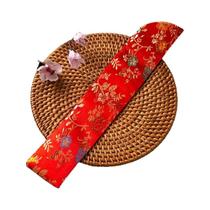Elegante Leque Dobrável De Bambu Vintage Com Borla Para Mulheres, Dança Clássica, Decoração De Casa