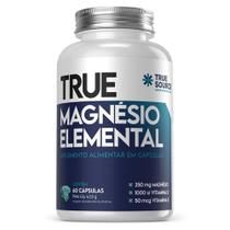 Elemental Magnesio 725mg C/ 60 Caps - True Source