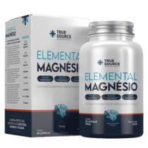 Elemental Magnésio com Vitaminhas D e K 60 Caps True Source