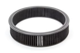 Elemento do filtro de ar Edelbrock 43668 preto com encaixe específico para veículo