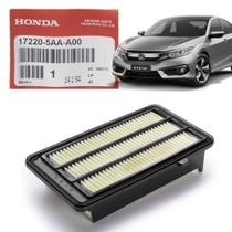 Elemento do Filtro de Ar motor Civic 2017 a 2020 172205AAA00