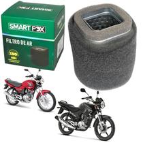 Elemento filtro de ar mod. original smartfox yamaha ybr 125 factor 125 2000-2016