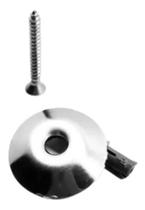 Elemento tátil alerta e direcional inox parafusado