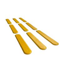 Elemento tátil alerta e direcional pvc cola - adesivado