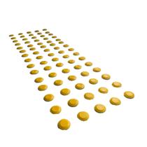 Elemento tátil alerta e direcional pvc cola - adesivado