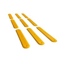 Elemento tátil alerta e direcional pvc parafusado