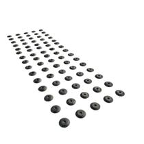 Elemento tátil alerta e direcional pvc parafusado