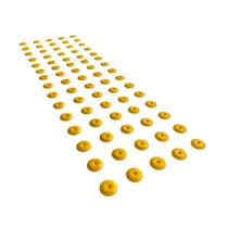 Elemento tátil alerta e direcional pvc parafusado