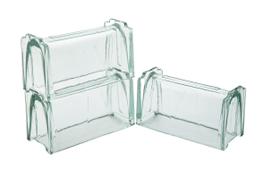 Elemento Vazado De Vidro Capela Duna 19 X 9,5 X 8 - Ibravir