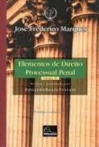 Elementos de Direito Processual Penal - Vol.3 - MILLENNIUM