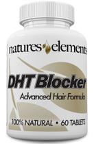 Elementos naturais do bloqueador de DHT para o crescimento do cabelo para 1 mês